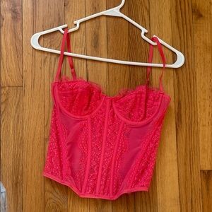 urban outfitters corset top